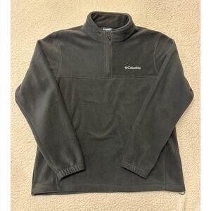 Columbia Mens 1/4 Zip Fleece Pullover Size XL